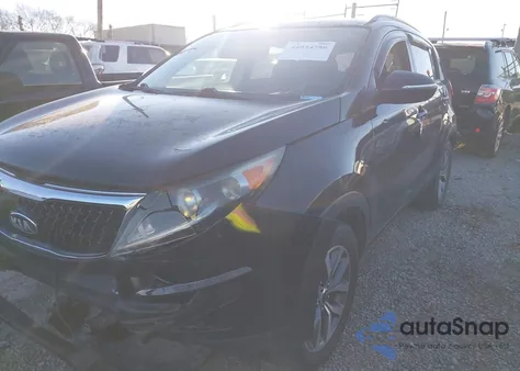 2014 Kia Sportage Lx из США, поврежденный, VIN KNDPB3AC2E7617465